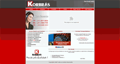 Desktop Screenshot of korbras.com.br
